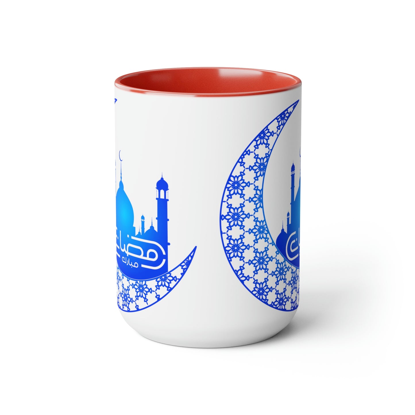 Ramadan Kareem - Two-Tone Coffee Mugs, 15oz