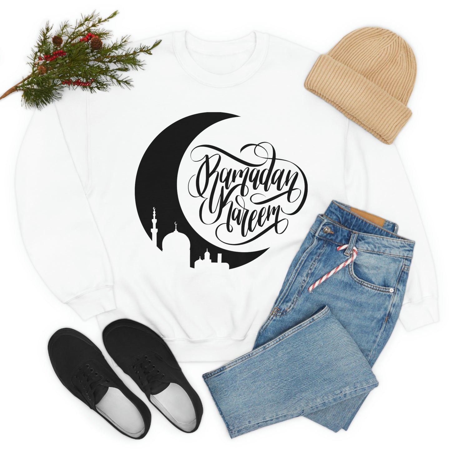 Ramadan Kareem (Style 5) - Unisex Heavy Blend™ Crewneck Sweatshirt