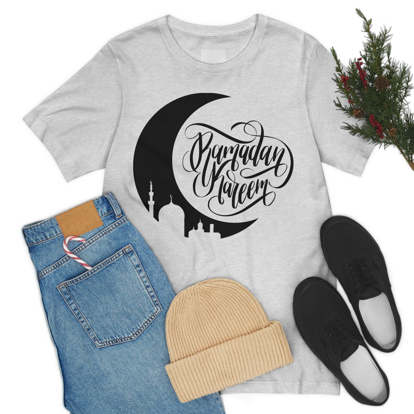 Ramadan Kareem (Style 5) - Unisex Heavy Cotton Tee