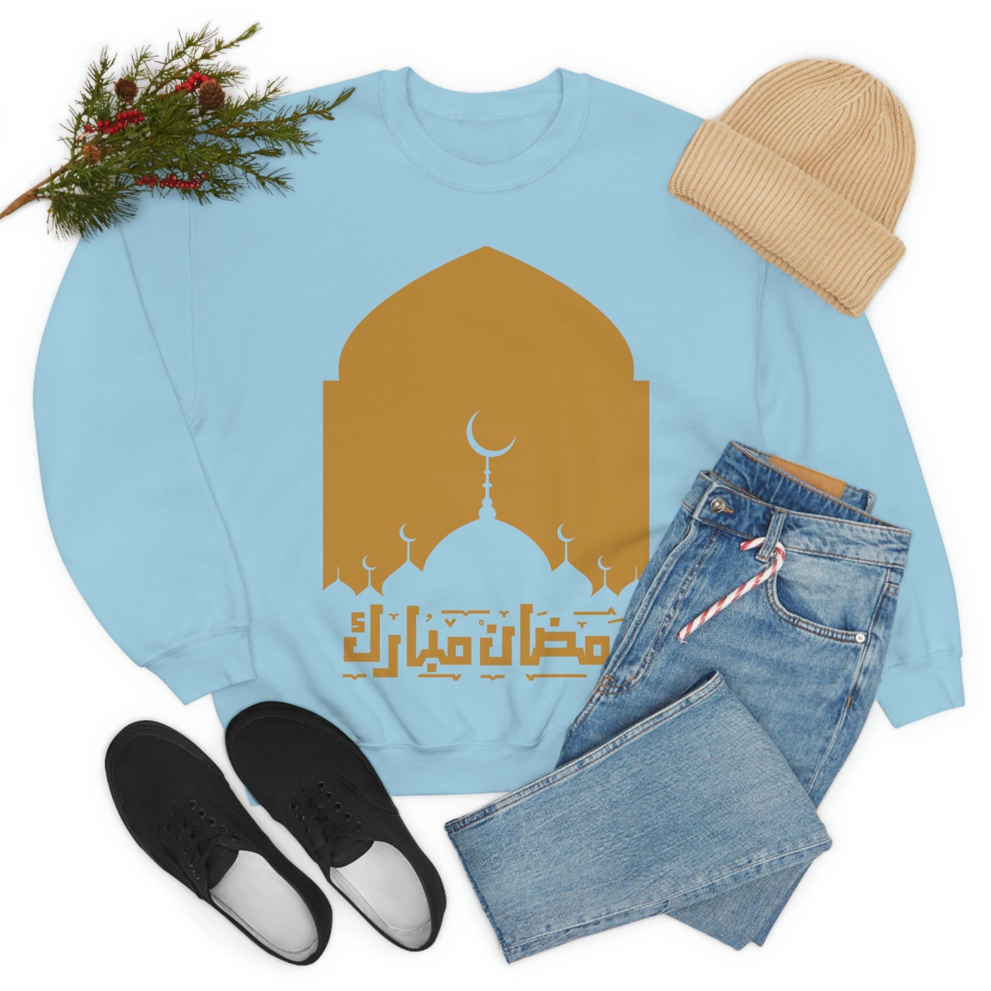 Ramadan Kareem (Style 18) - Unisex Heavy Blend™ Crewneck Sweatshirt