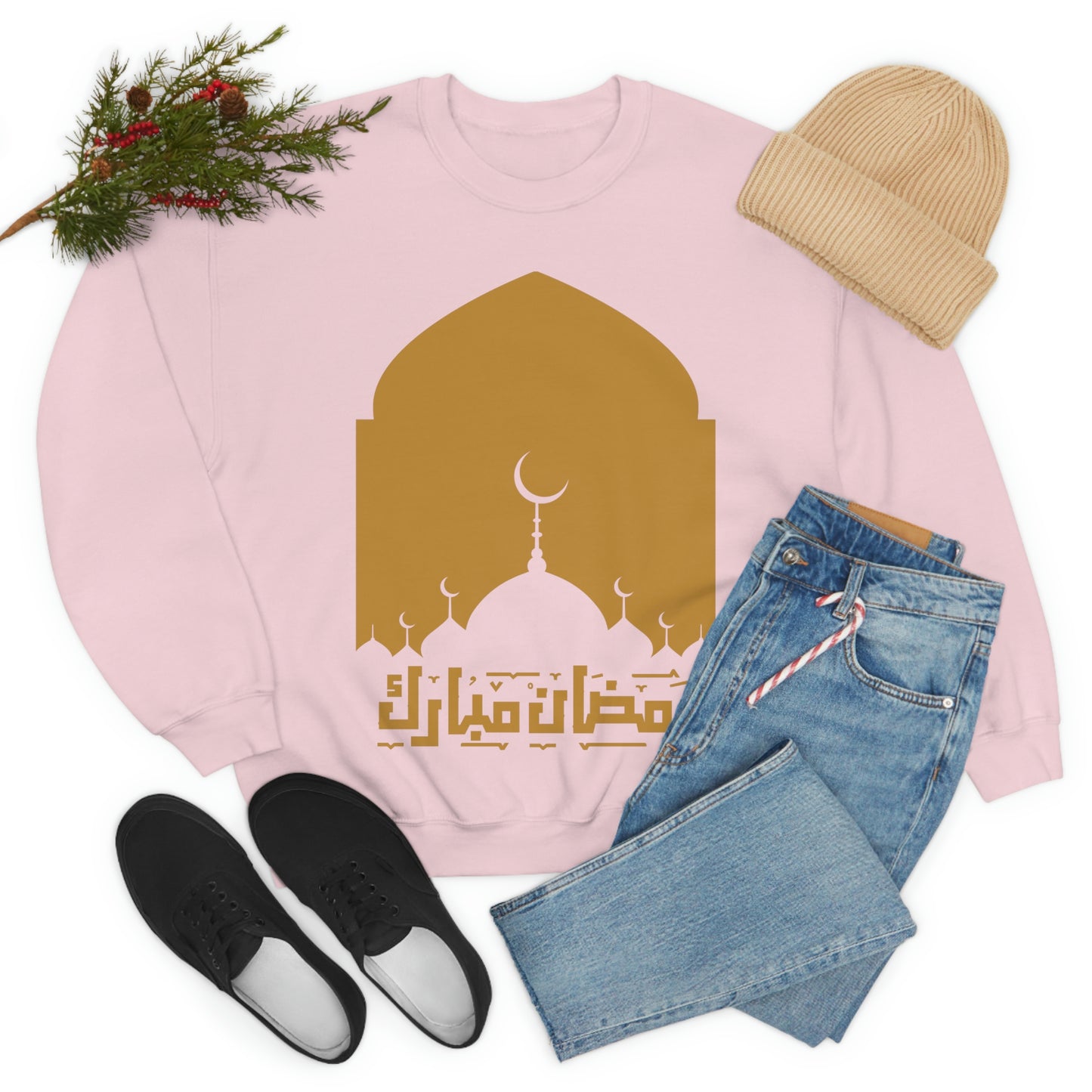 Ramadan Kareem (Style 18) - Unisex Heavy Blend™ Crewneck Sweatshirt