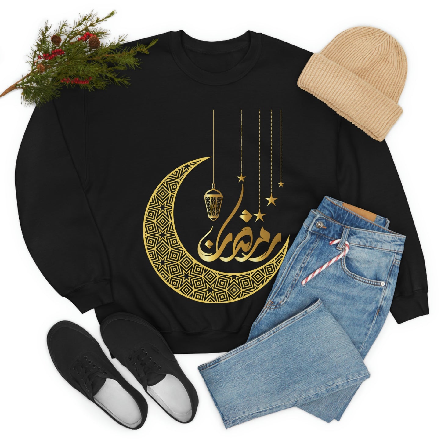 Ramadan Kareem (Style 16) - Unisex Heavy Blend™ Crewneck Sweatshirt