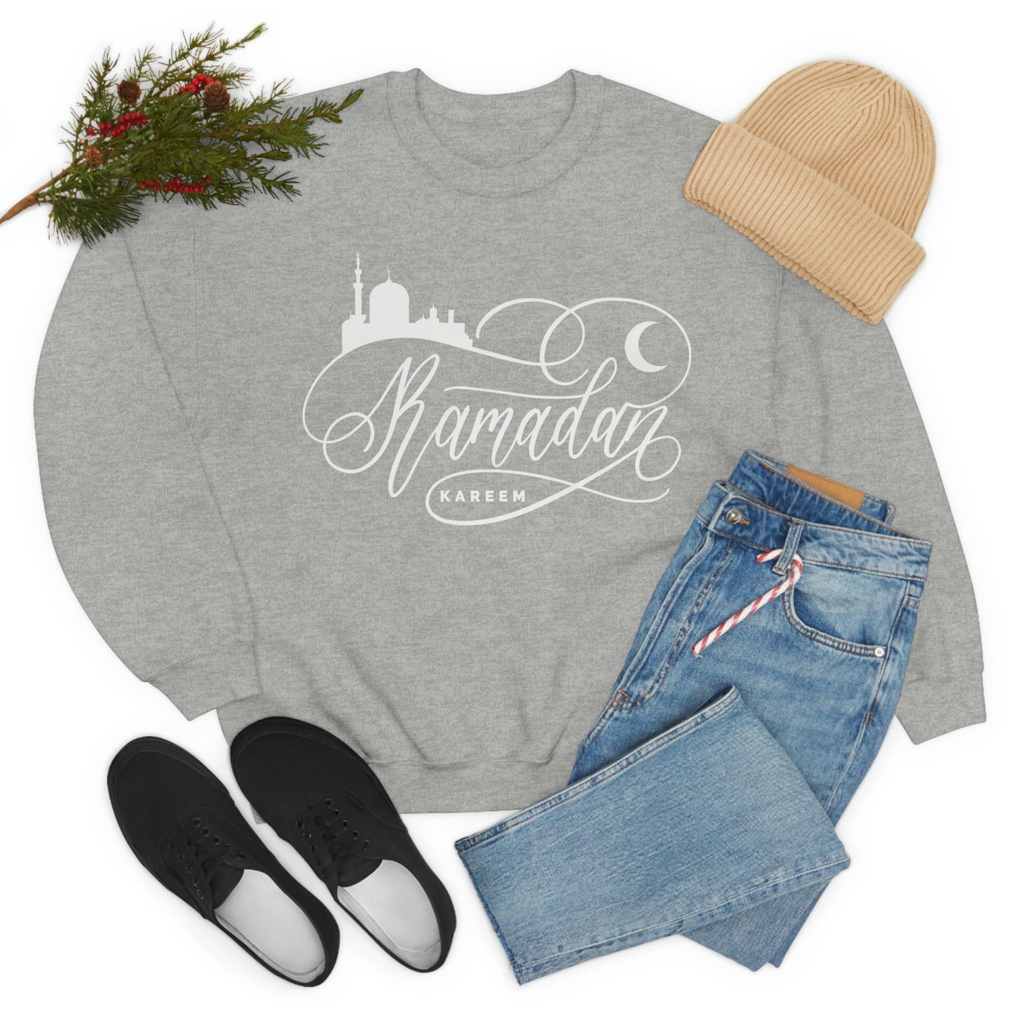 Ramadan Kareem (Style 1) - Unisex Heavy Blend™ Crewneck Sweatshirt