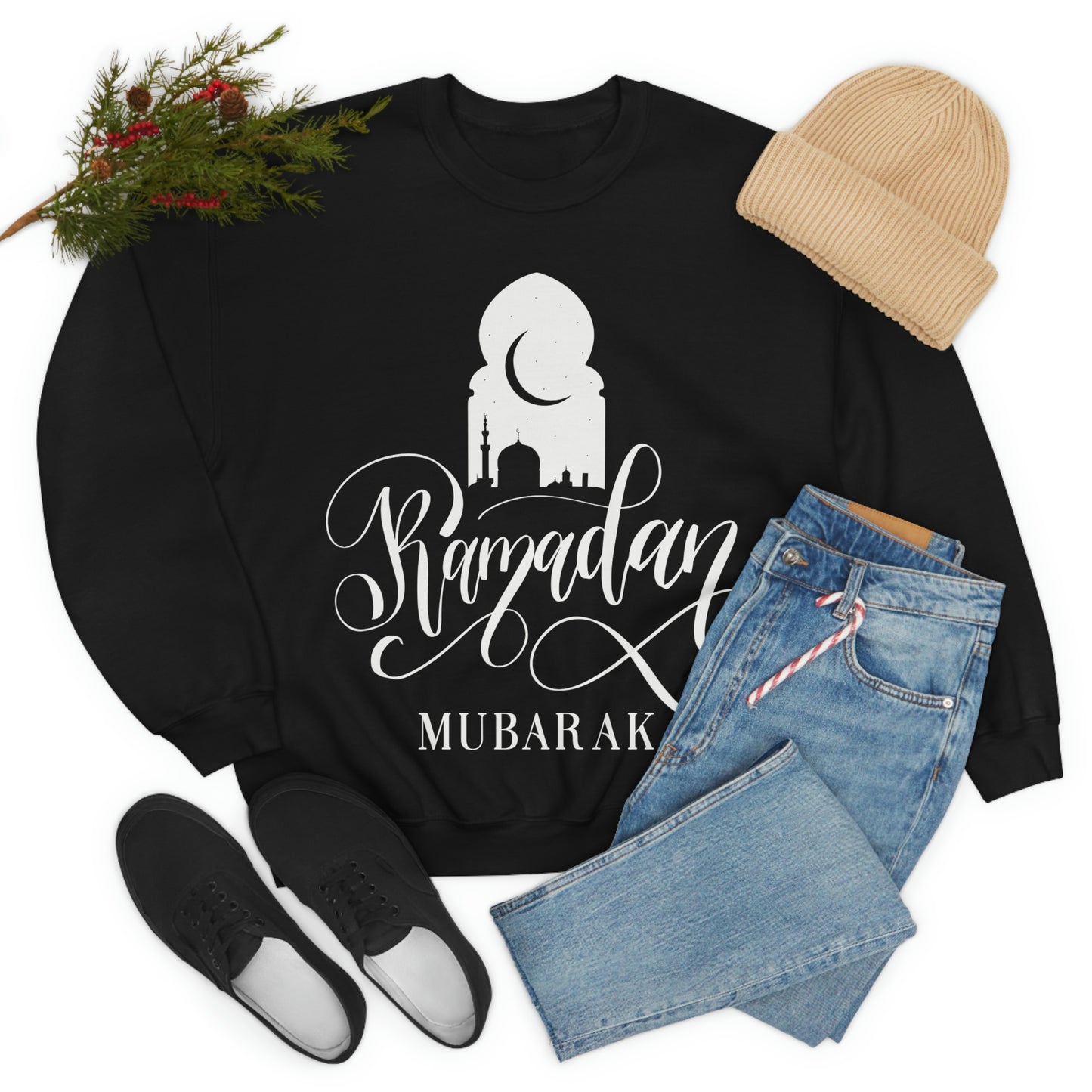 Ramadan Kareem (Style 6) - Unisex Heavy Blend™ Crewneck Sweatshirt