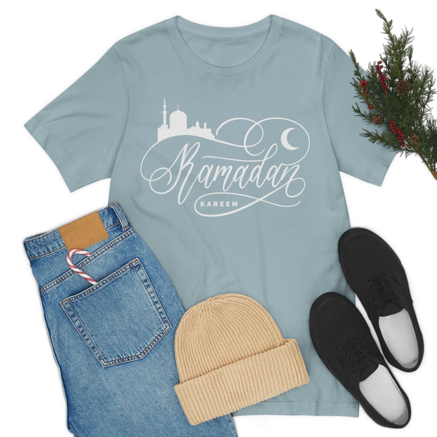 Ramadan Kareem (Style 1) - Unisex Heavy Cotton Tee