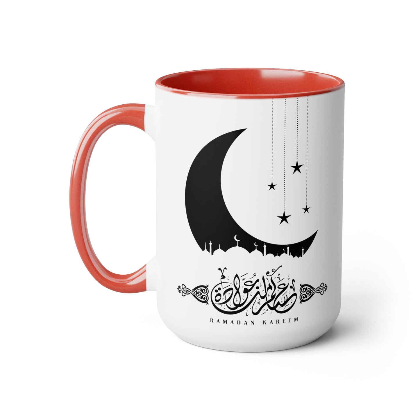 Ramadan Kareem - Two-Tone Coffee Mugs, 15oz