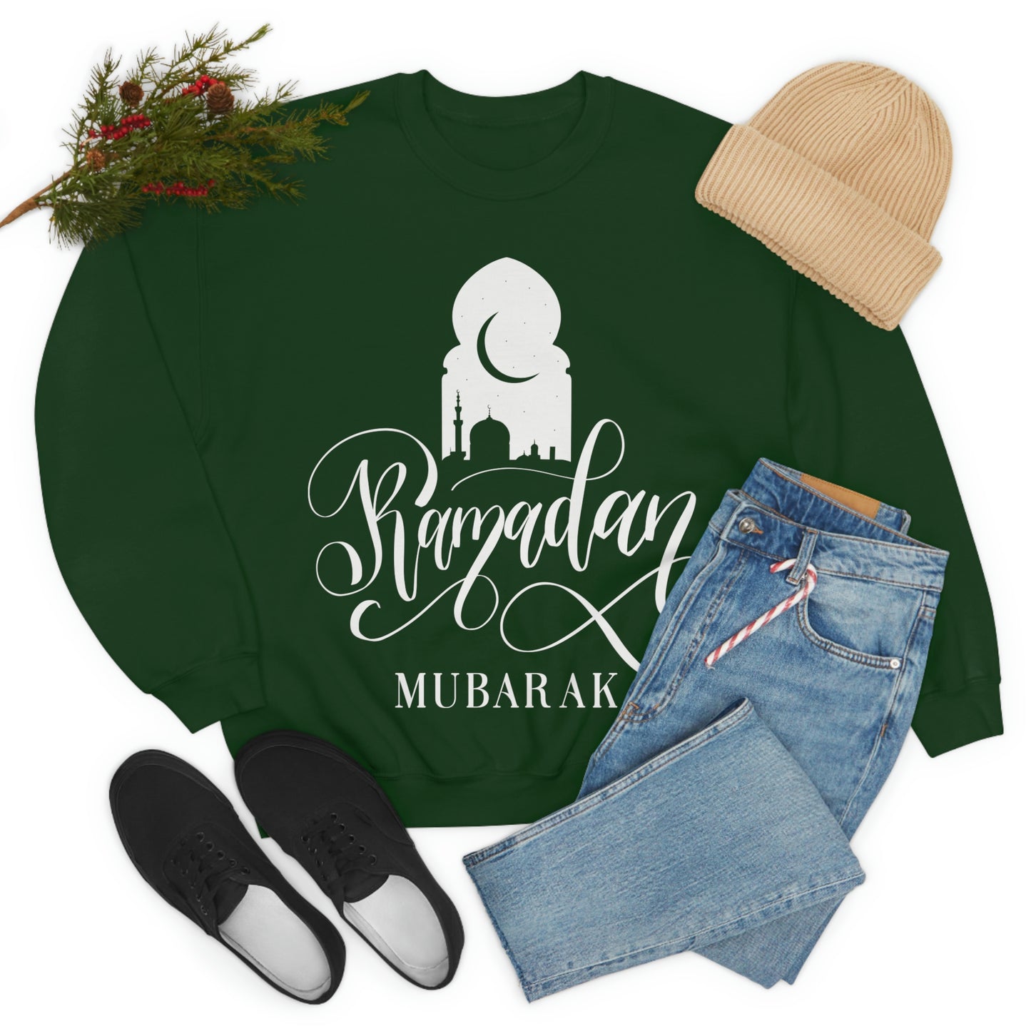 Ramadan Kareem (Style 6) - Unisex Heavy Blend™ Crewneck Sweatshirt