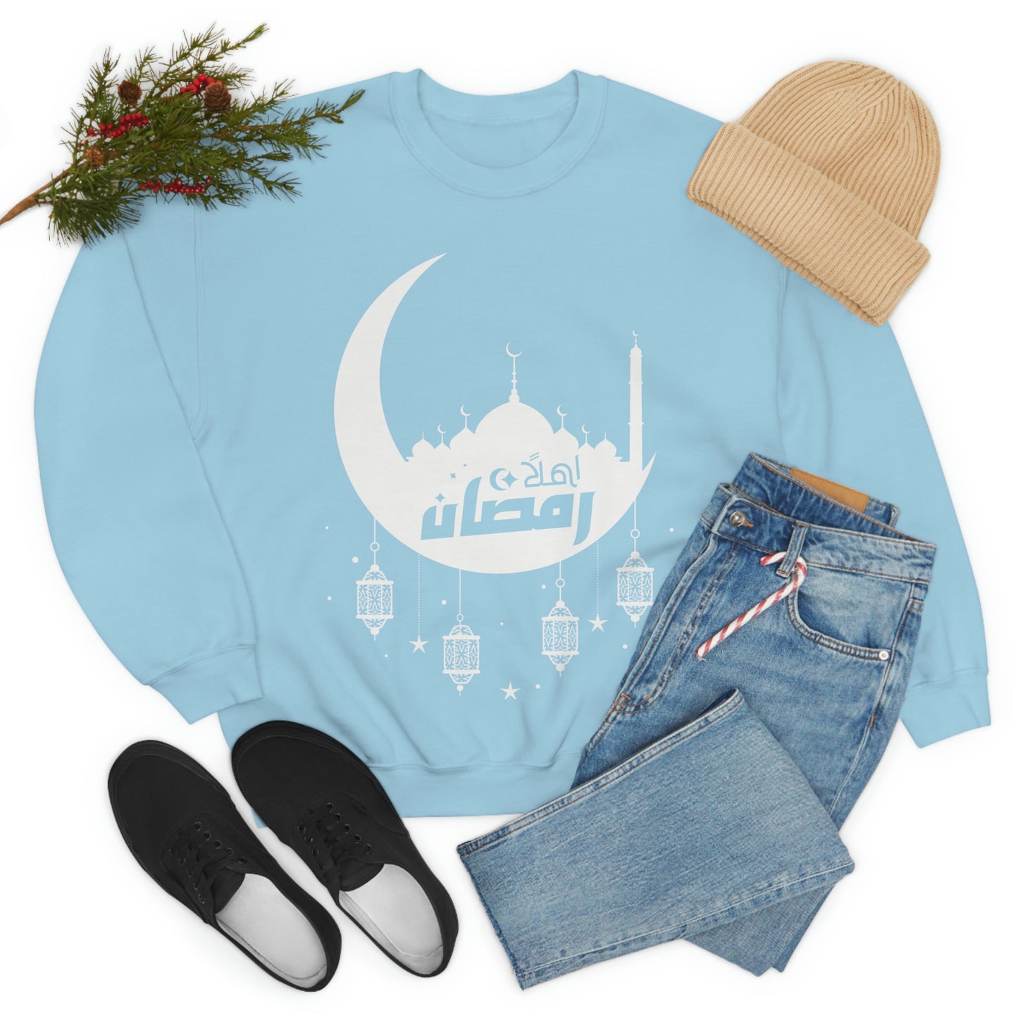 Ramadan Kareem (Style 17) - Unisex Heavy Blend™ Crewneck Sweatshirt