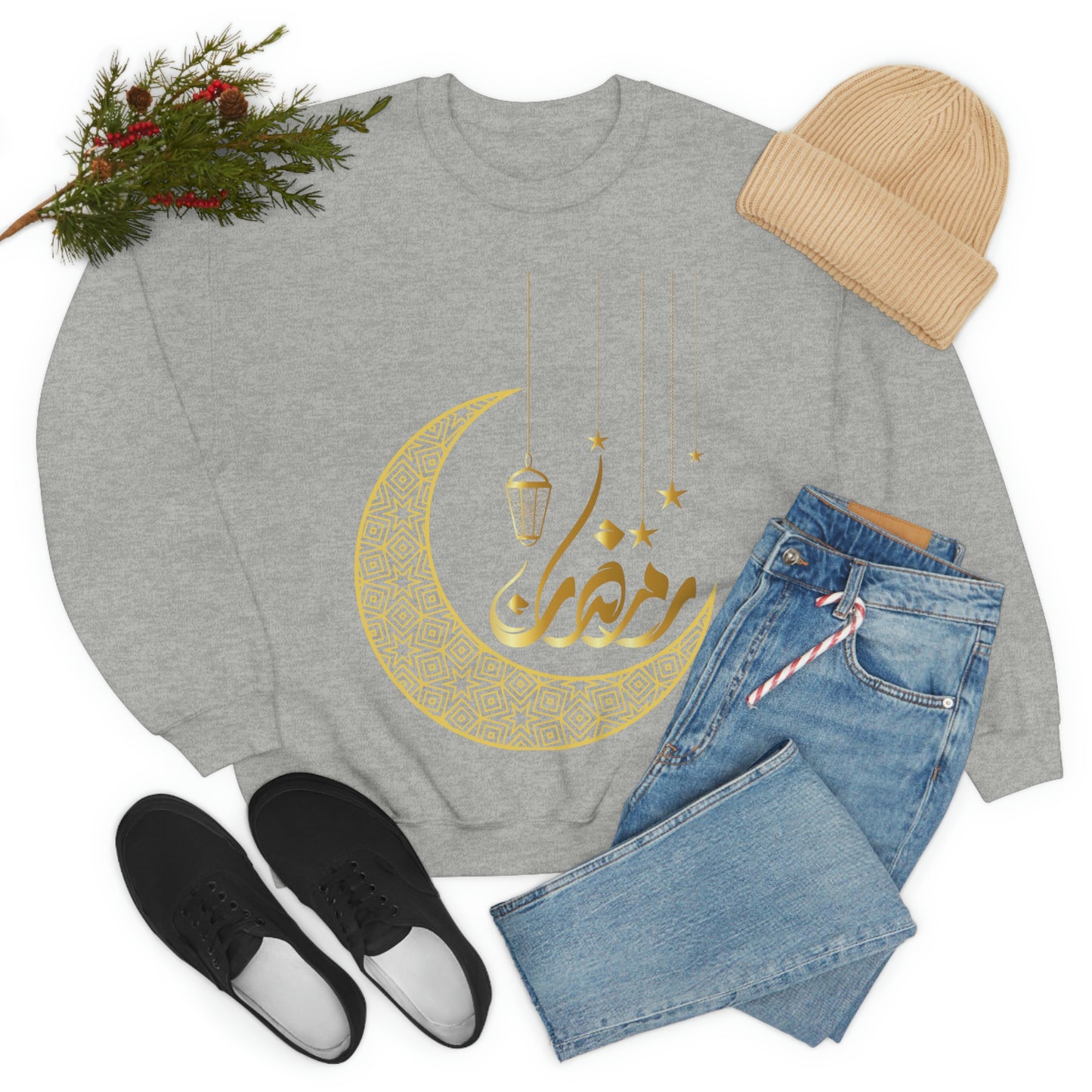 Ramadan Kareem (Style 16) - Unisex Heavy Blend™ Crewneck Sweatshirt