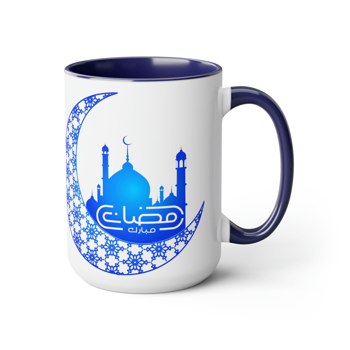 Ramadan Kareem - Two-Tone Coffee Mugs, 15oz