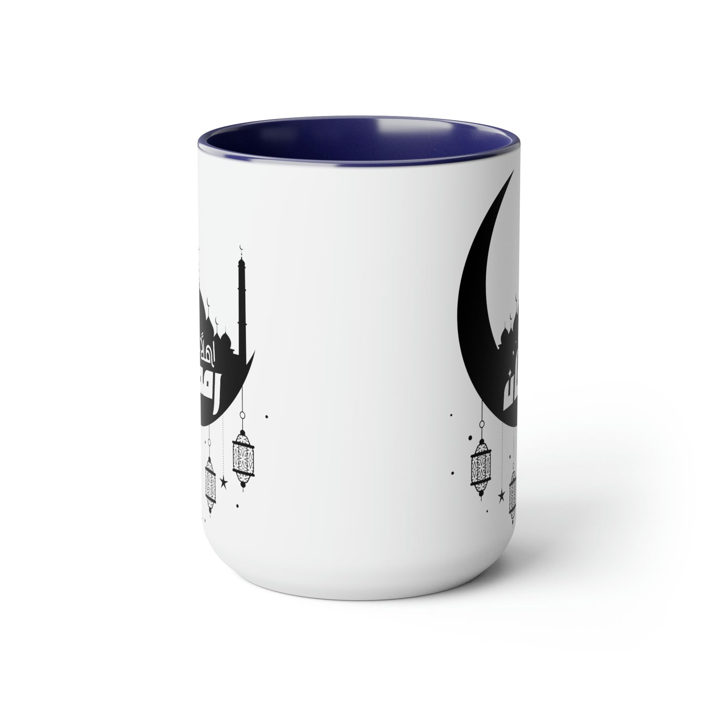 Ramadan Kareem - Two-Tone Coffee Mugs, 15oz