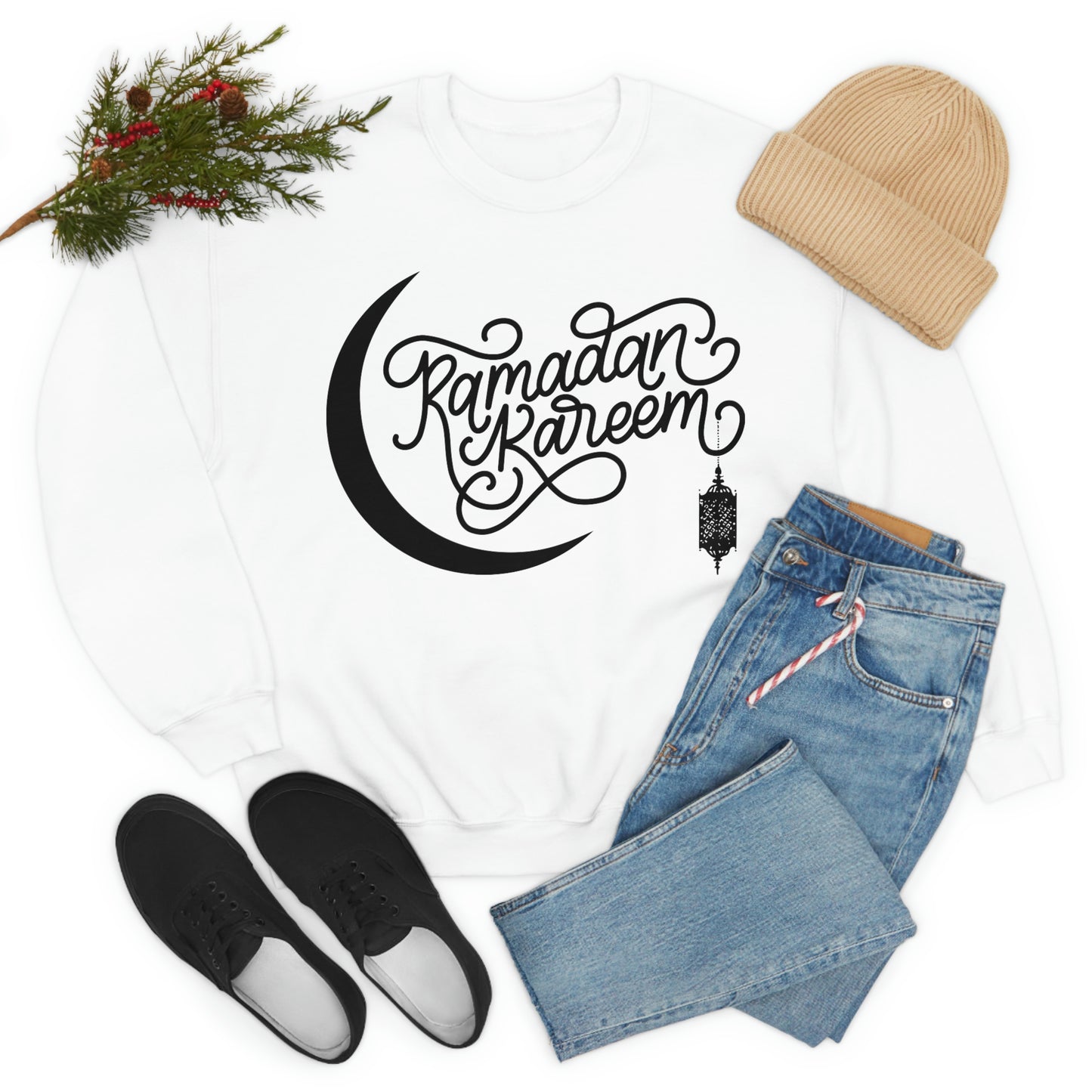 Ramadan Kareem (Style 13) - Unisex Heavy Blend™ Crewneck Sweatshirt