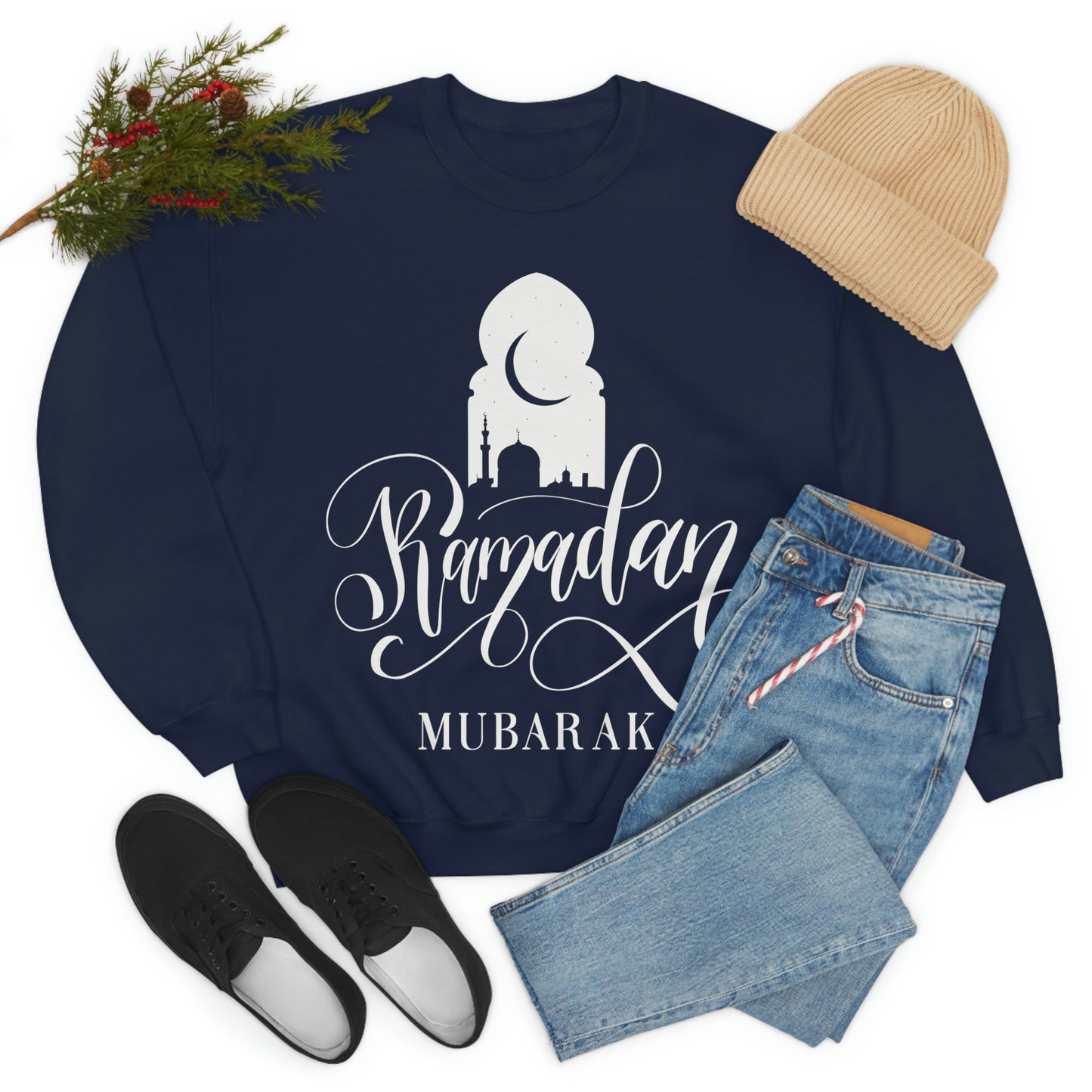 Ramadan Kareem (Style 6) - Unisex Heavy Blend™ Crewneck Sweatshirt