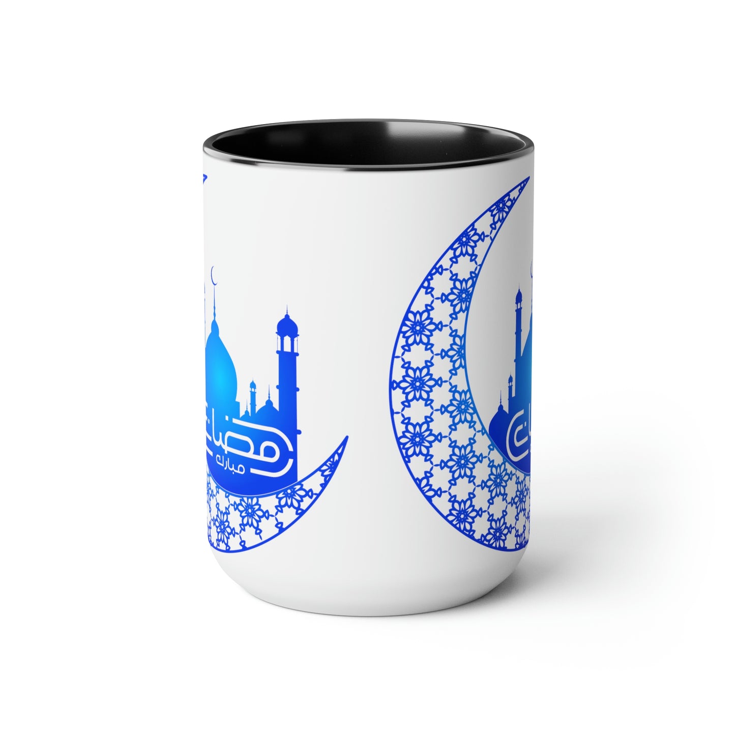 Ramadan Kareem - Two-Tone Coffee Mugs, 15oz