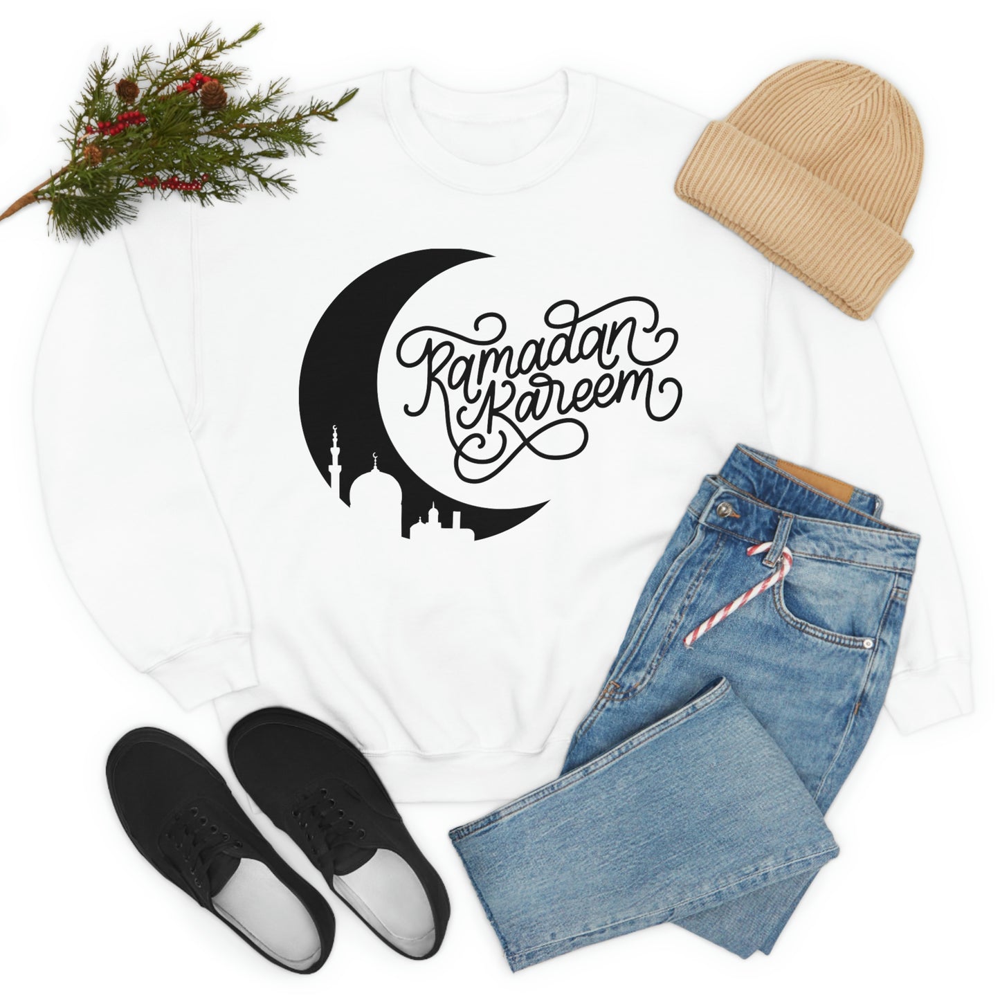 Ramadan Kareem (Style 9) - Unisex Heavy Blend™ Crewneck Sweatshirt