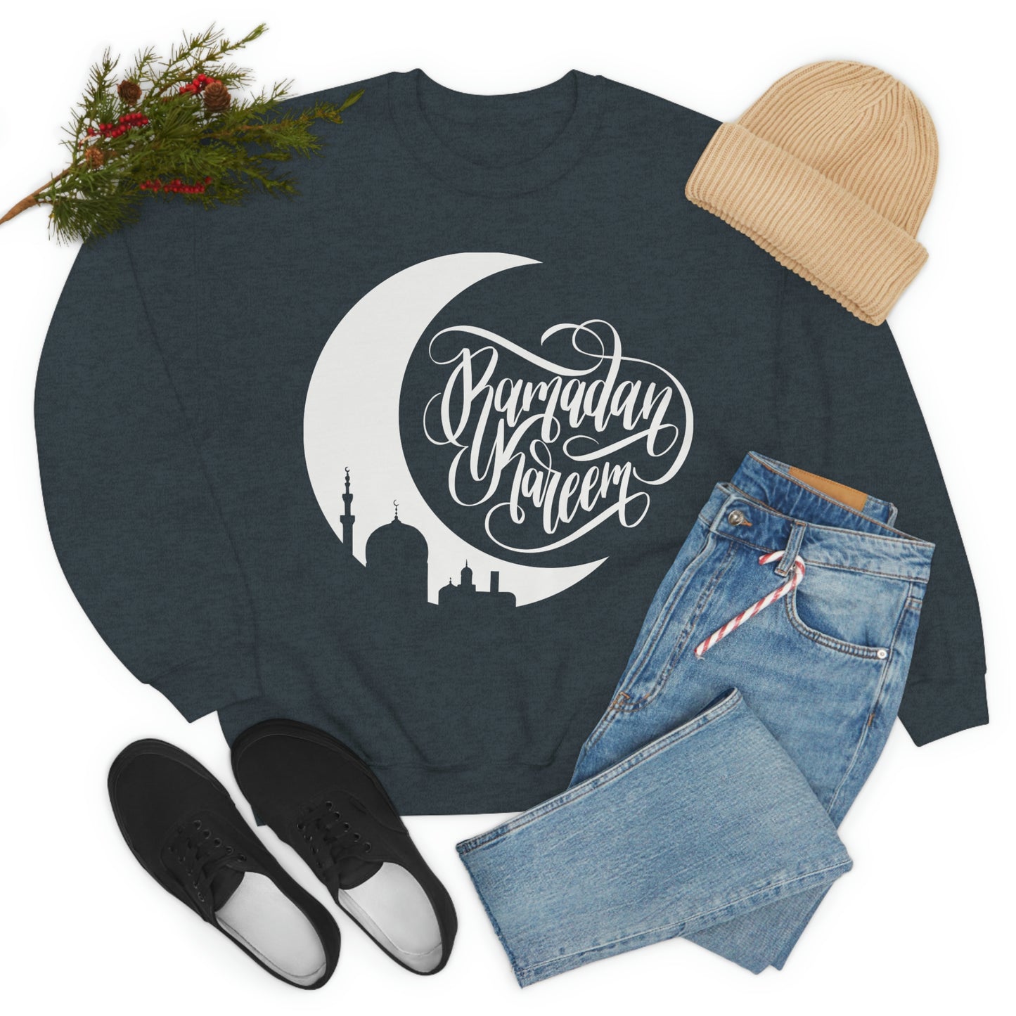 Ramadan Kareem (Style 5) - Unisex Heavy Blend™ Crewneck Sweatshirt