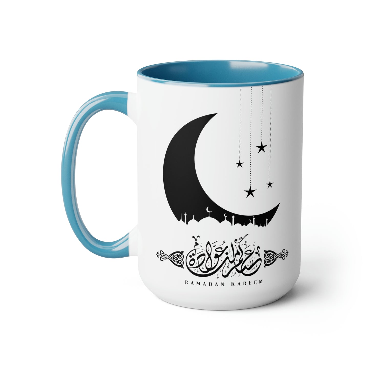 Ramadan Kareem - Two-Tone Coffee Mugs, 15oz
