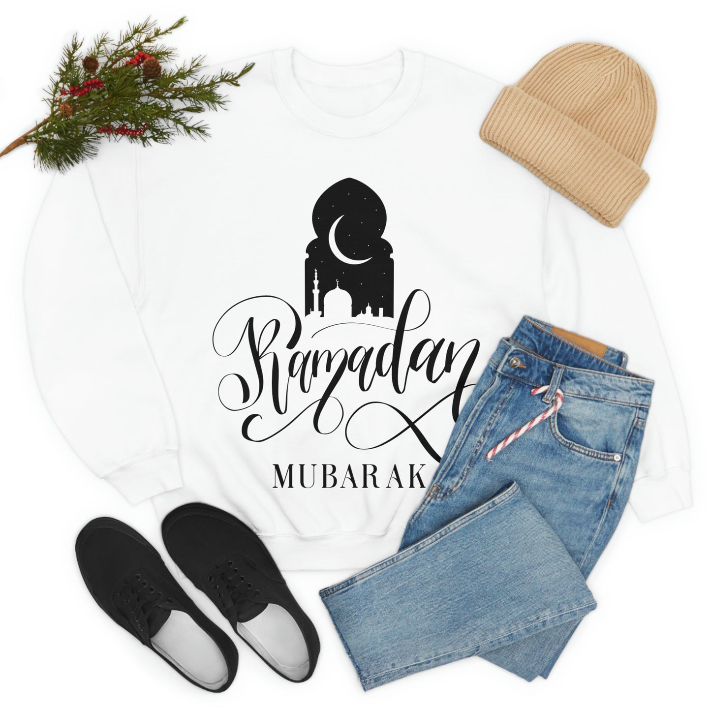Ramadan Kareem (Style 6) - Unisex Heavy Blend™ Crewneck Sweatshirt