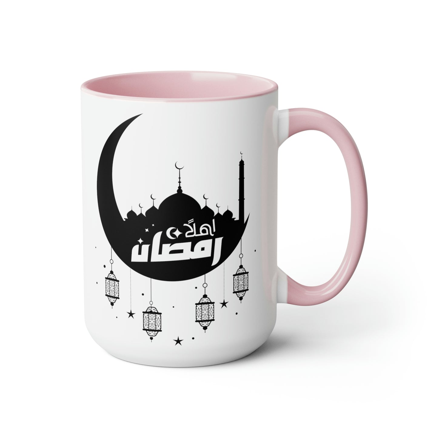 Ramadan Kareem - Two-Tone Coffee Mugs, 15oz