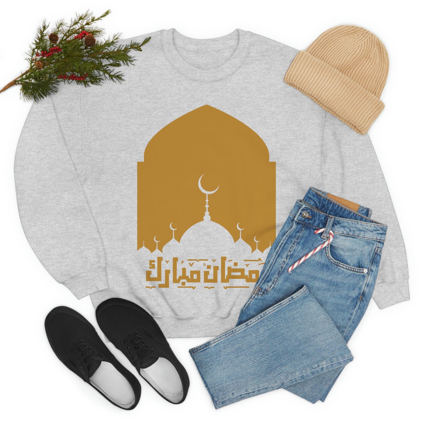 Ramadan Kareem (Style 18) - Unisex Heavy Blend™ Crewneck Sweatshirt