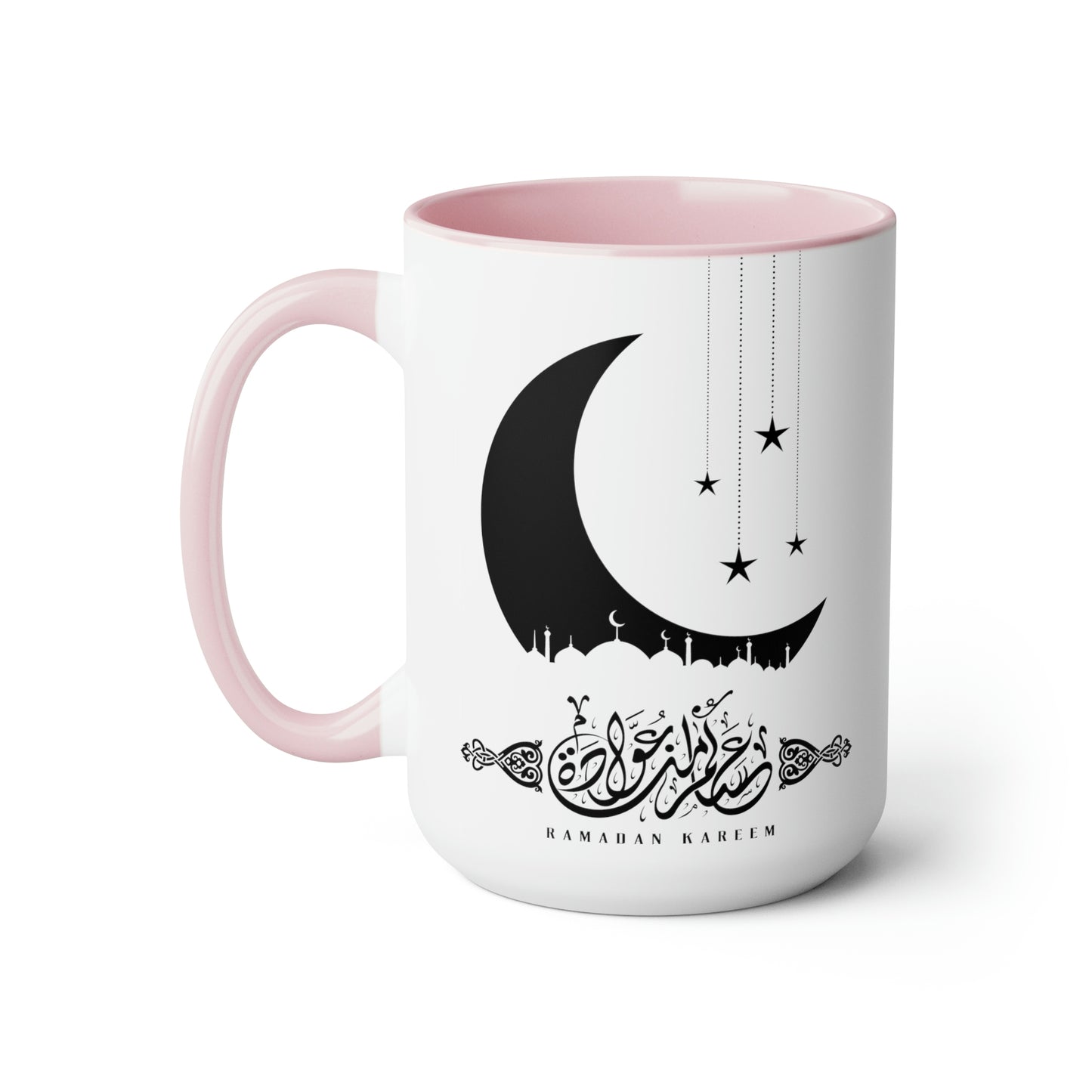 Ramadan Kareem - Two-Tone Coffee Mugs, 15oz