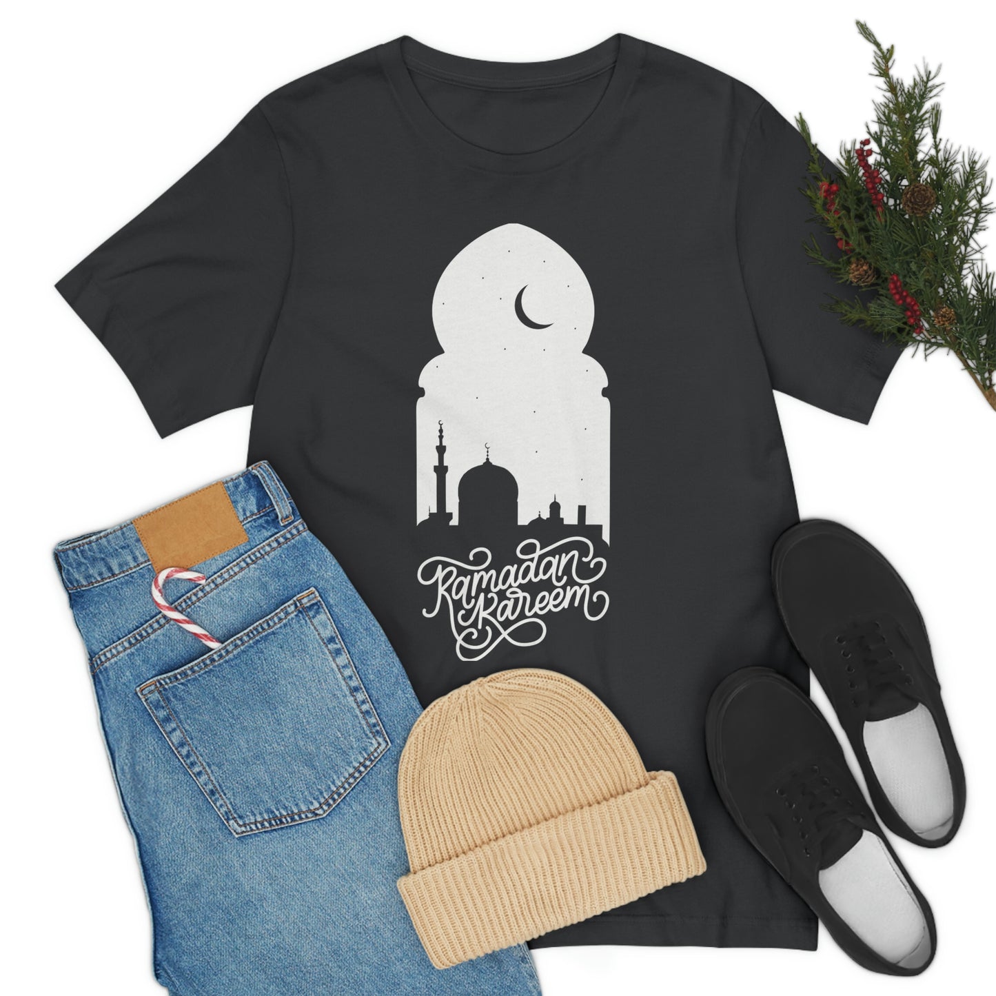Ramadan Kareem (Style 3) - Unisex Heavy Cotton Tee