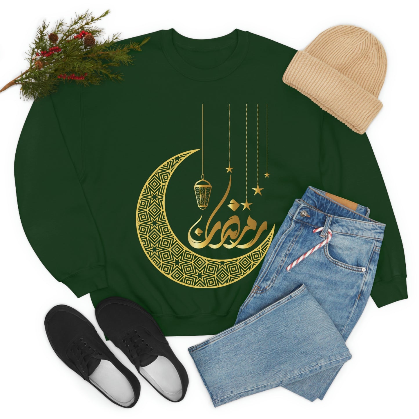Ramadan Kareem (Style 16) - Unisex Heavy Blend™ Crewneck Sweatshirt