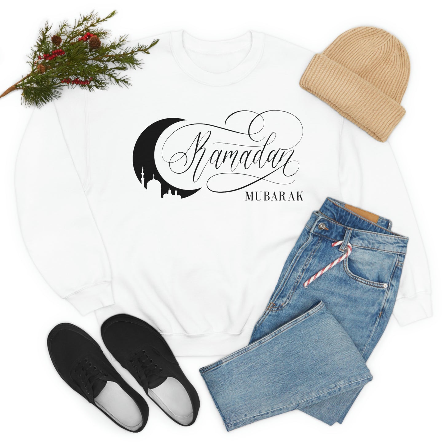 Ramadan Kareem (Style 12) - Unisex Heavy Blend™ Crewneck Sweatshirt