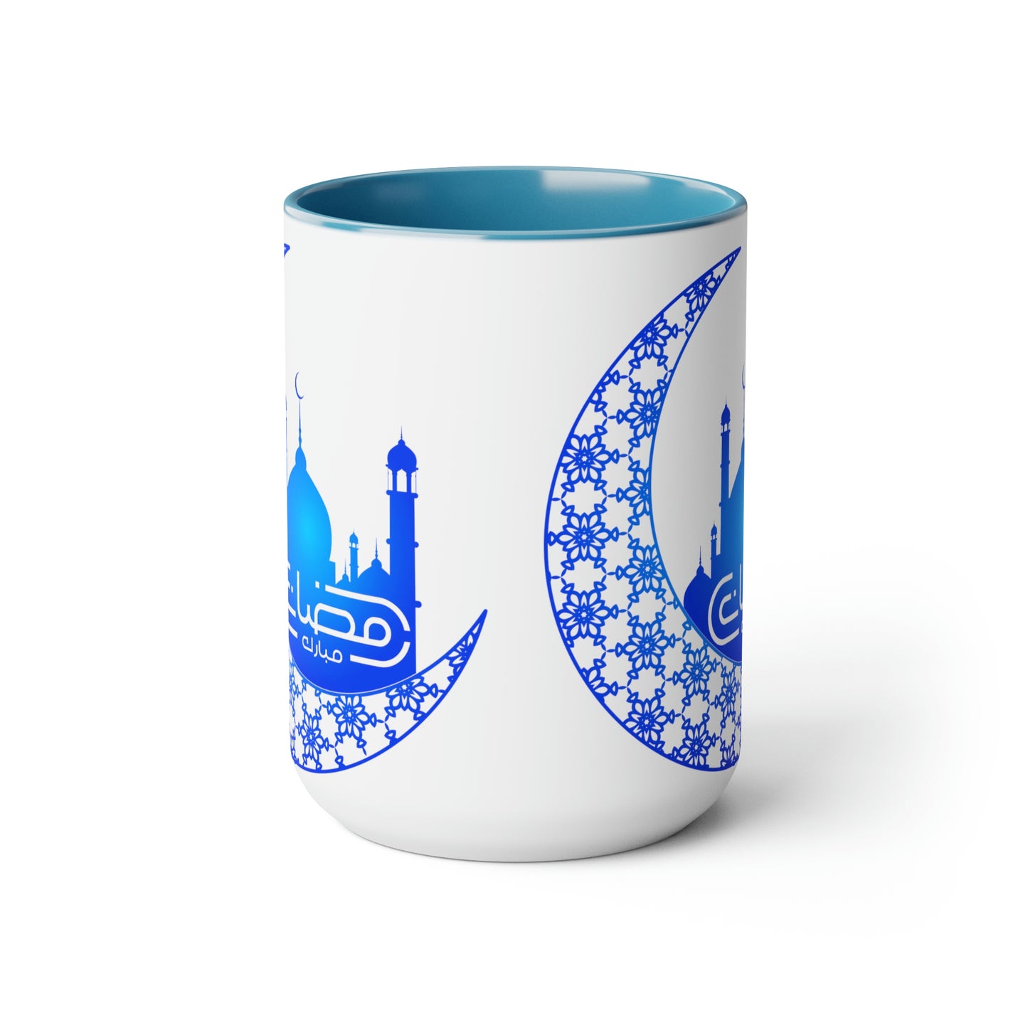Ramadan Kareem - Two-Tone Coffee Mugs, 15oz