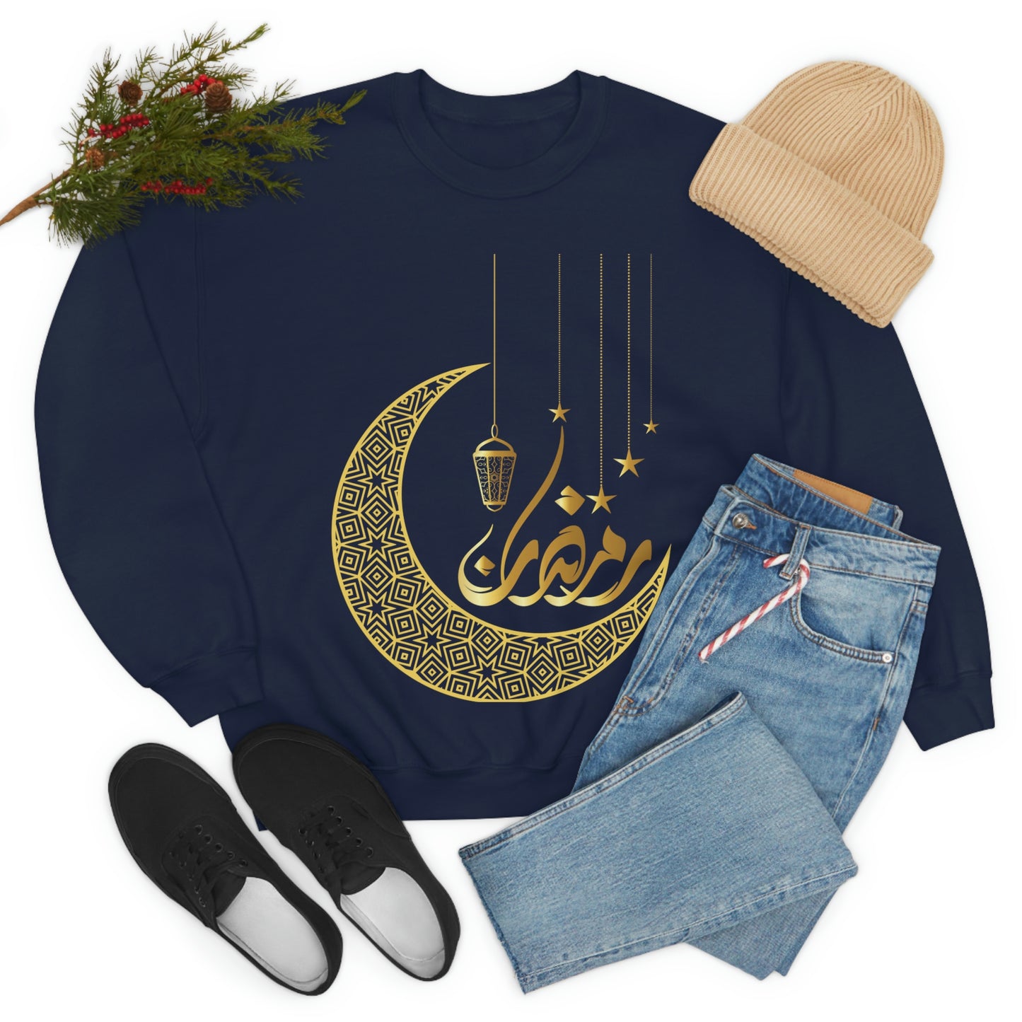 Ramadan Kareem (Style 16) - Unisex Heavy Blend™ Crewneck Sweatshirt