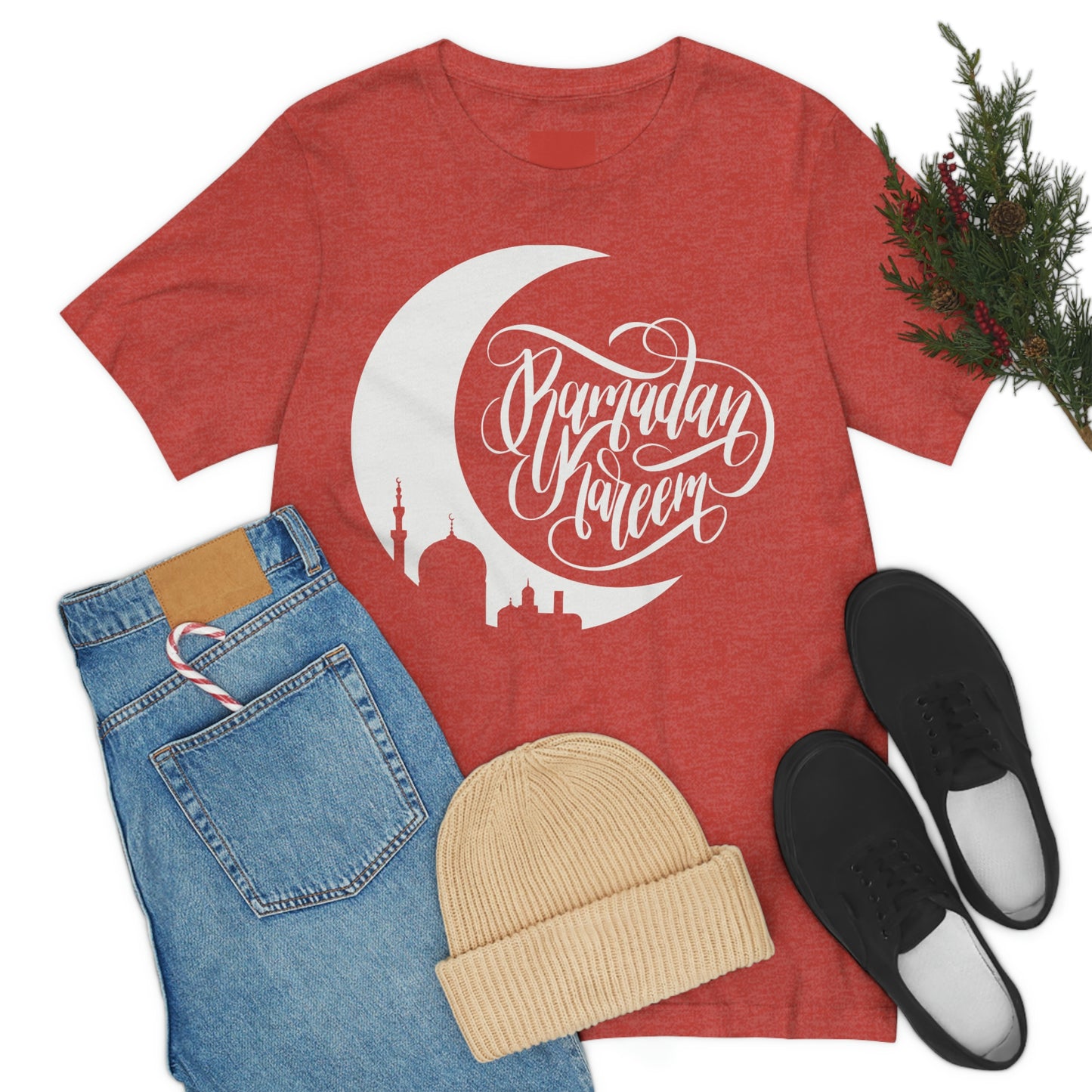 Ramadan Kareem (Style 5) - Unisex Heavy Cotton Tee