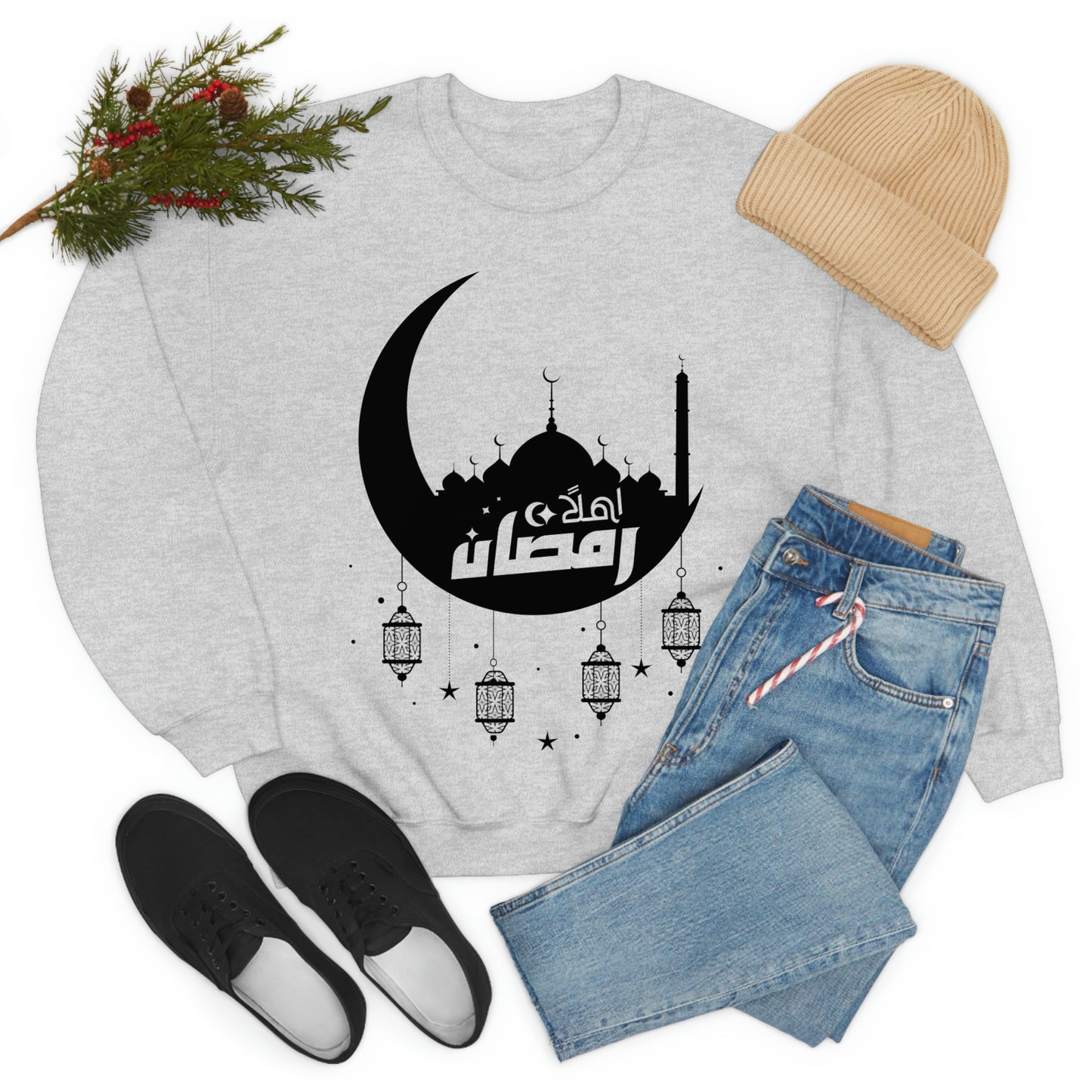 Ramadan Kareem (Style 17) - Unisex Heavy Blend™ Crewneck Sweatshirt