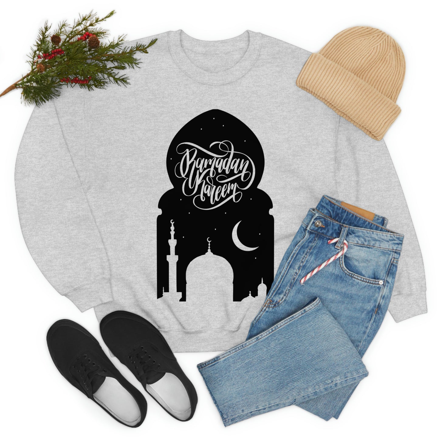 Ramadan Kareem (Style 14) - Unisex Heavy Blend™ Crewneck Sweatshirt