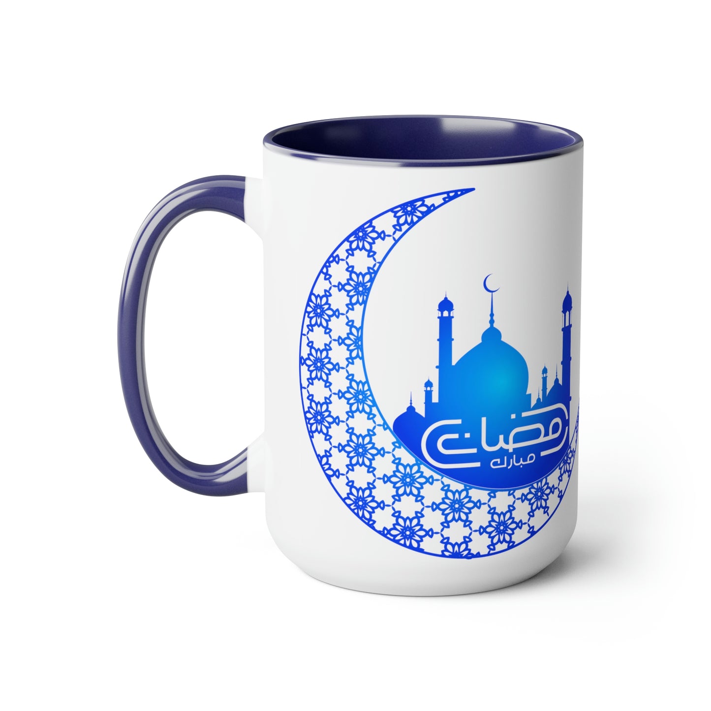 Ramadan Kareem - Two-Tone Coffee Mugs, 15oz