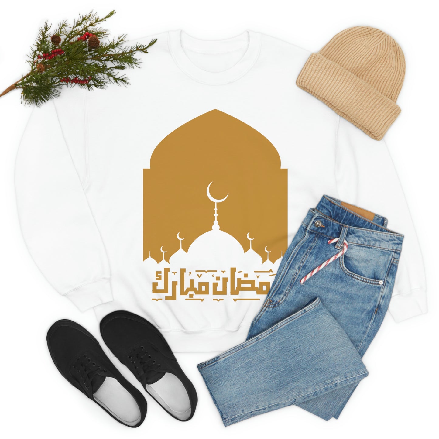 Ramadan Kareem (Style 18) - Unisex Heavy Blend™ Crewneck Sweatshirt