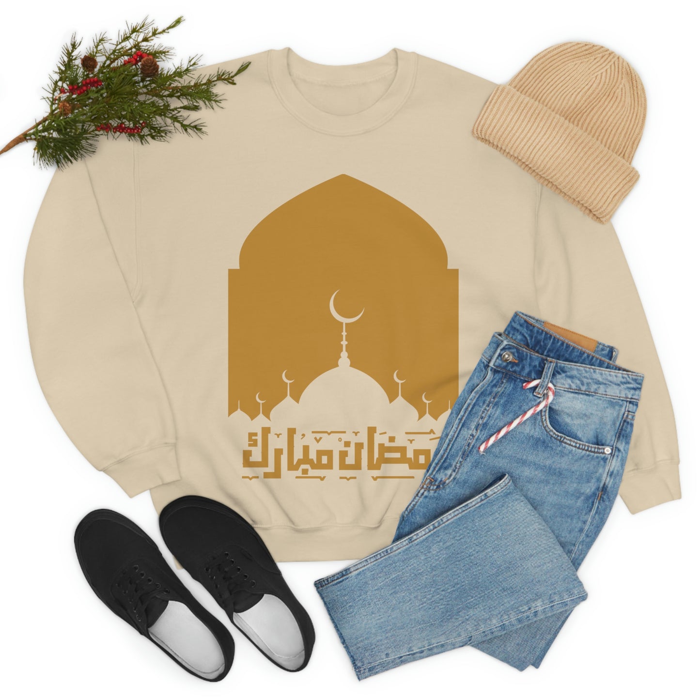 Ramadan Kareem (Style 18) - Unisex Heavy Blend™ Crewneck Sweatshirt