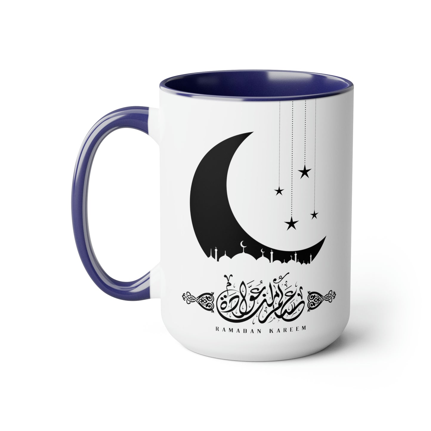 Ramadan Kareem - Two-Tone Coffee Mugs, 15oz
