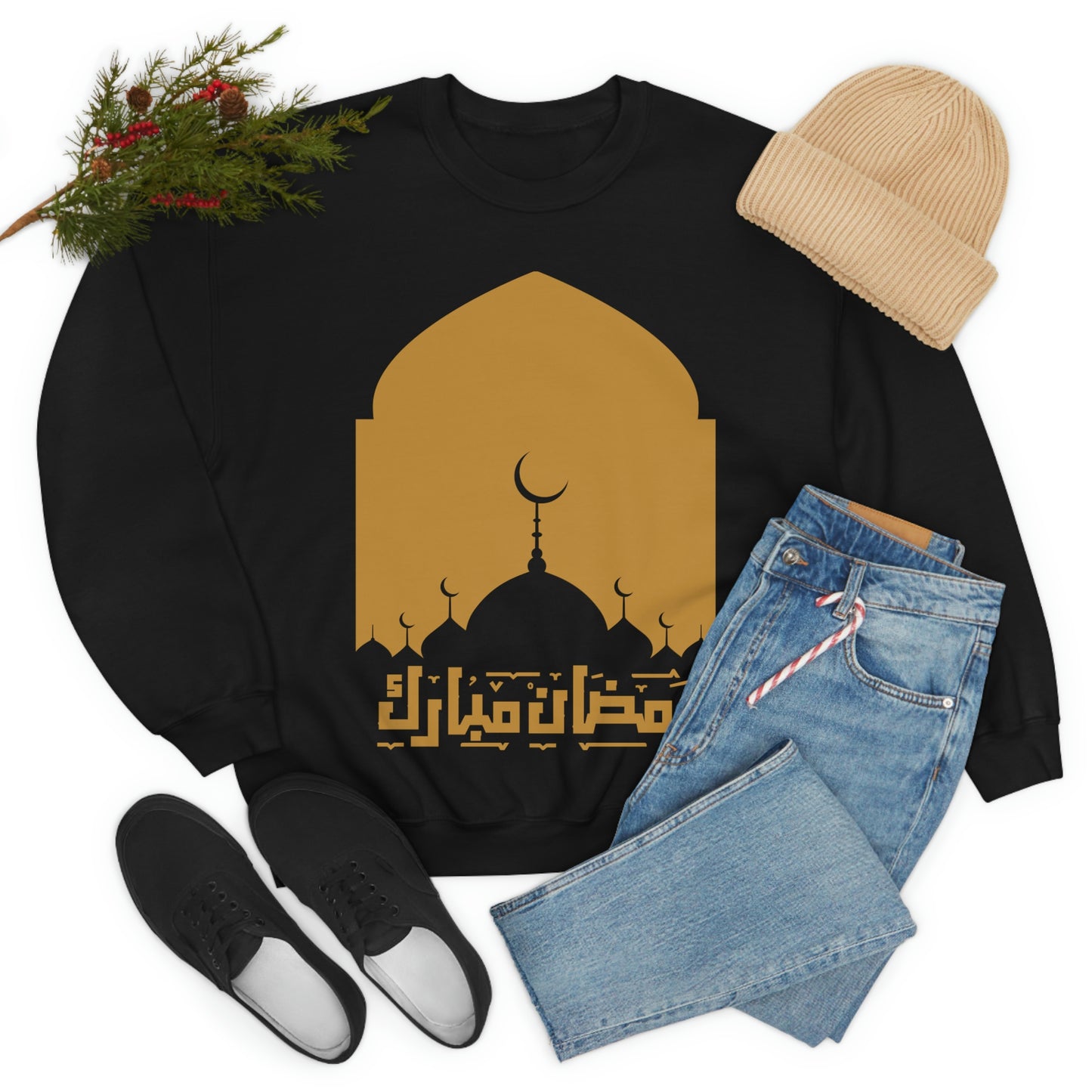 Ramadan Kareem (Style 18) - Unisex Heavy Blend™ Crewneck Sweatshirt