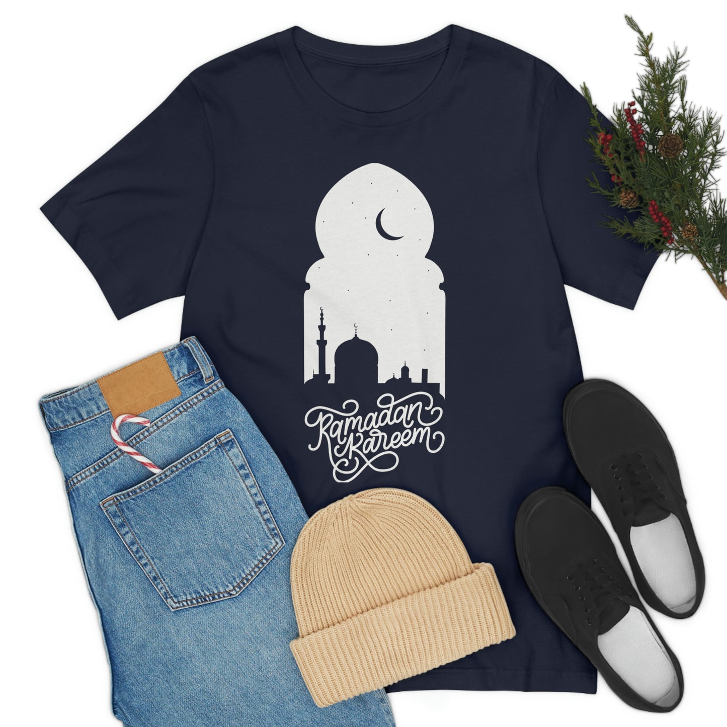 Ramadan Kareem (Style 3) - Unisex Heavy Cotton Tee