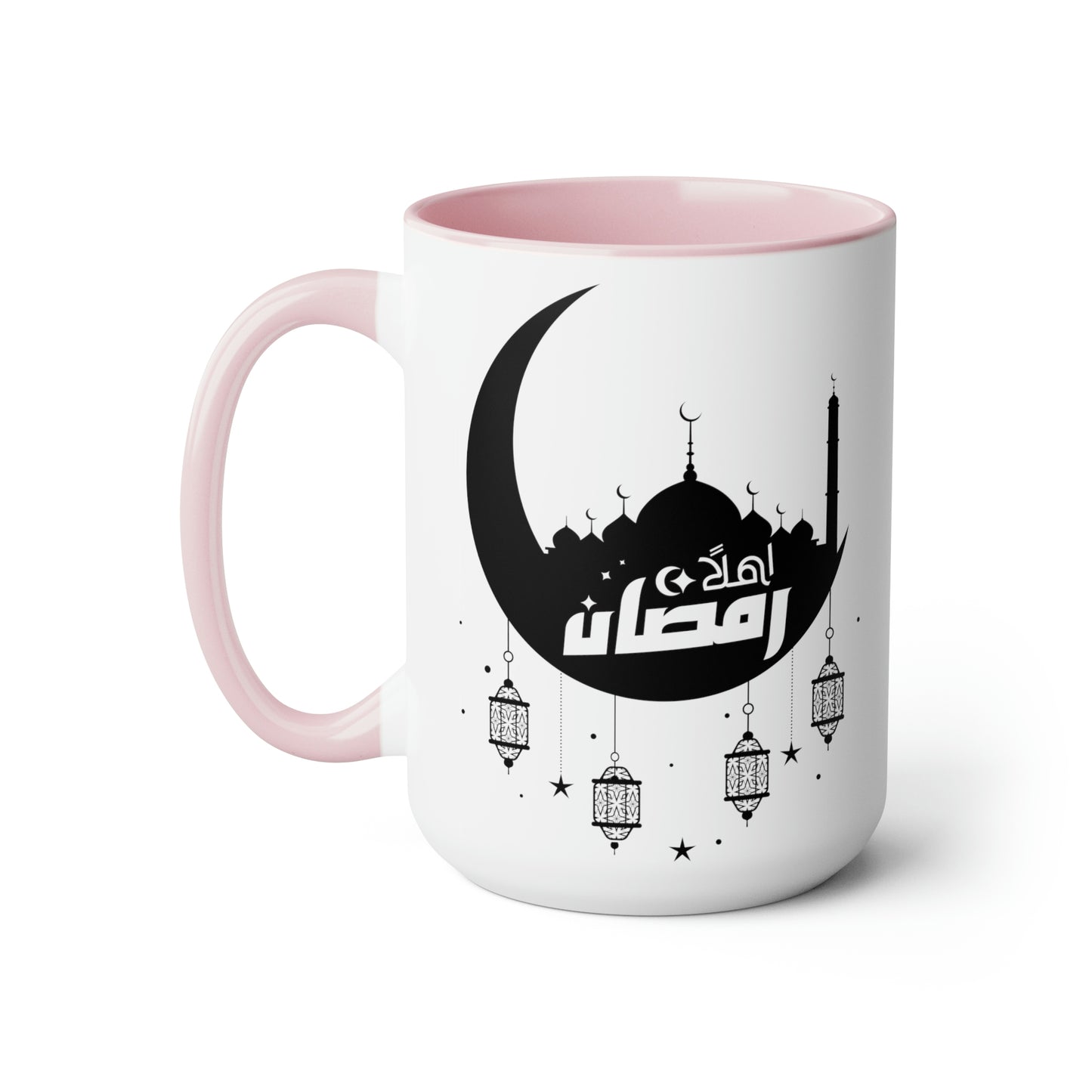 Ramadan Kareem - Two-Tone Coffee Mugs, 15oz
