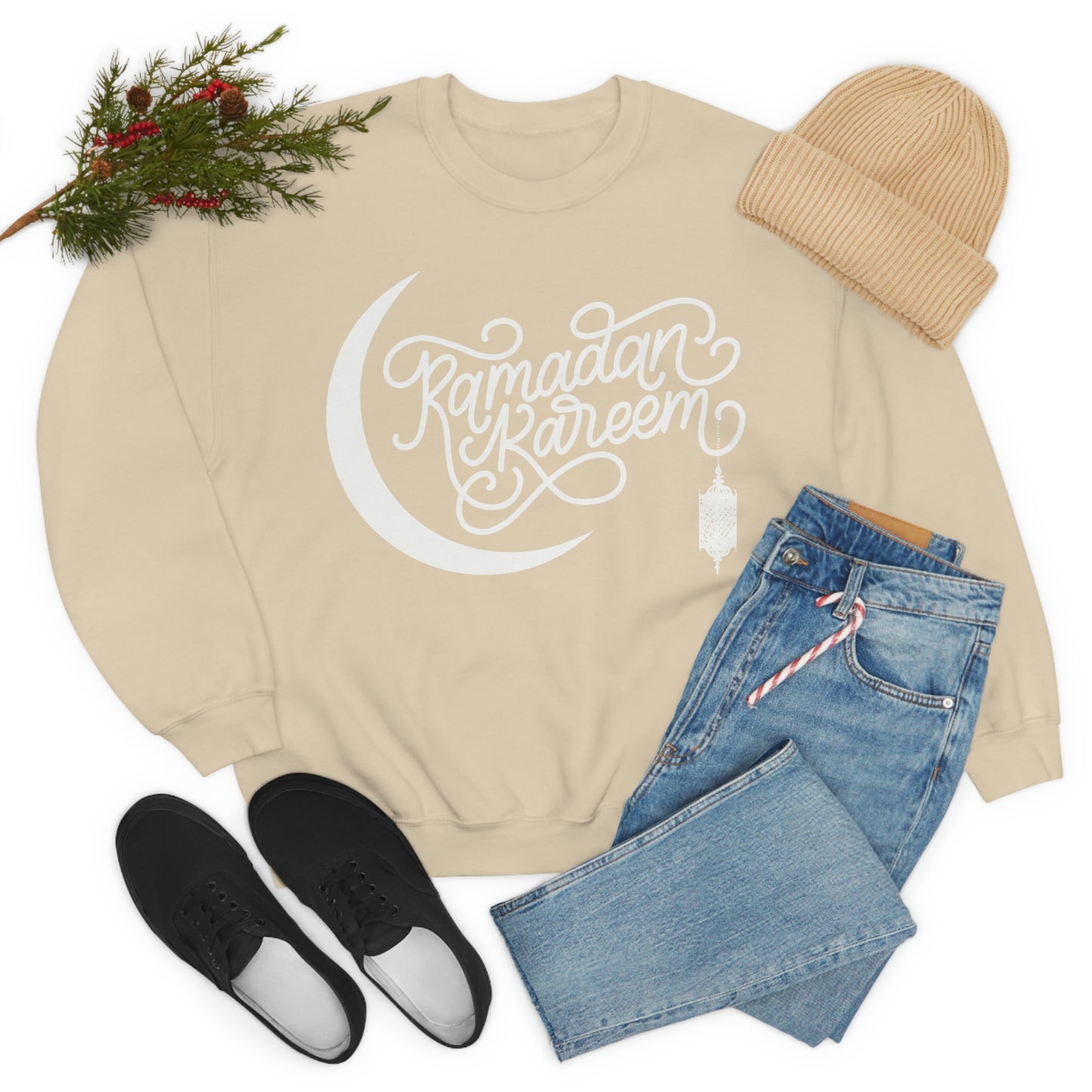 Ramadan Kareem (Style 13) - Unisex Heavy Blend™ Crewneck Sweatshirt