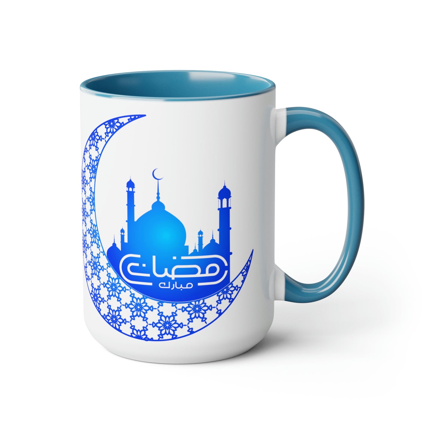 Ramadan Kareem - Two-Tone Coffee Mugs, 15oz