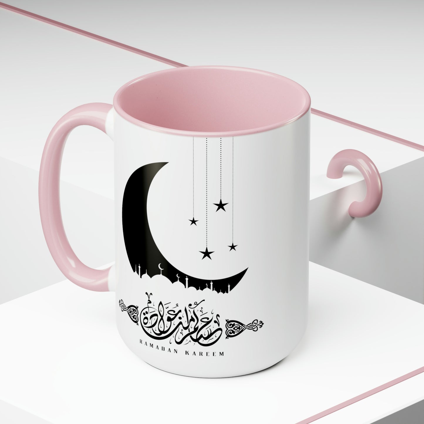 Ramadan Kareem - Two-Tone Coffee Mugs, 15oz