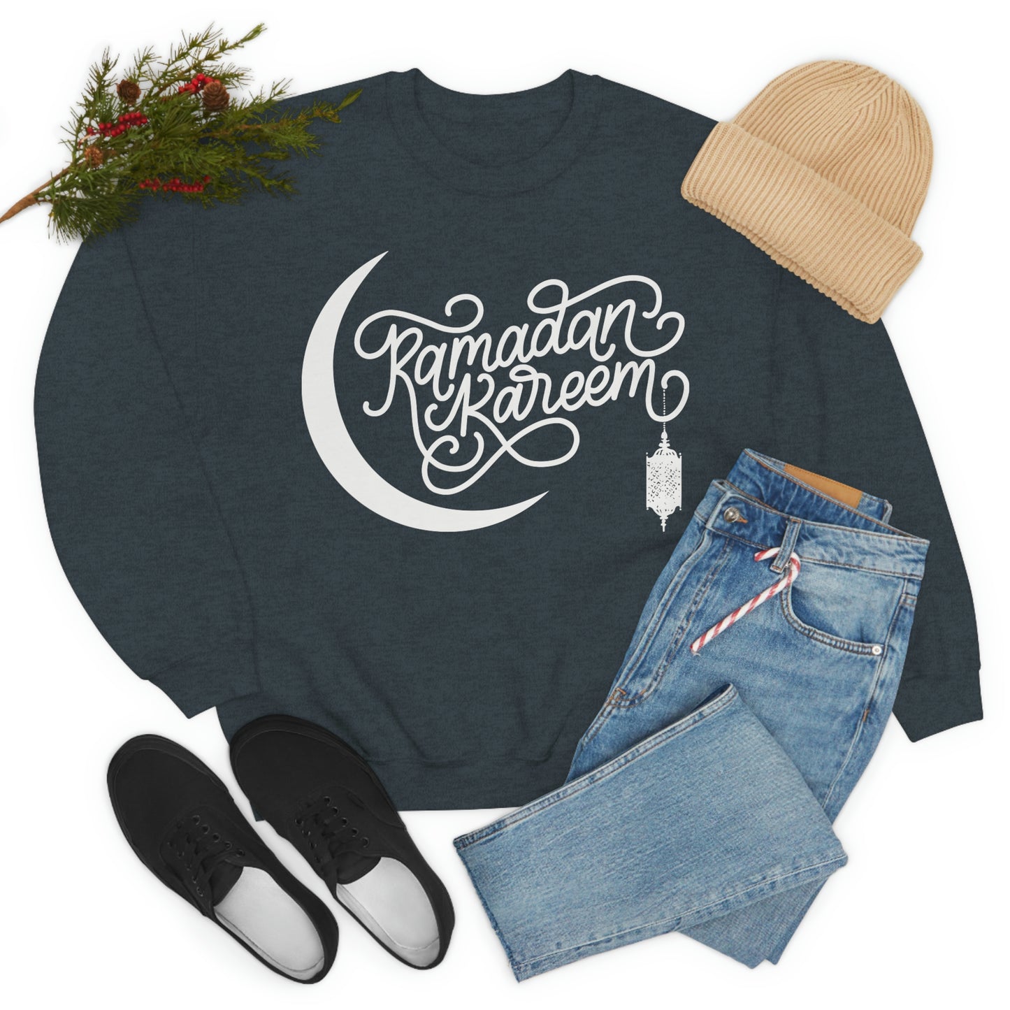 Ramadan Kareem (Style 13) - Unisex Heavy Blend™ Crewneck Sweatshirt