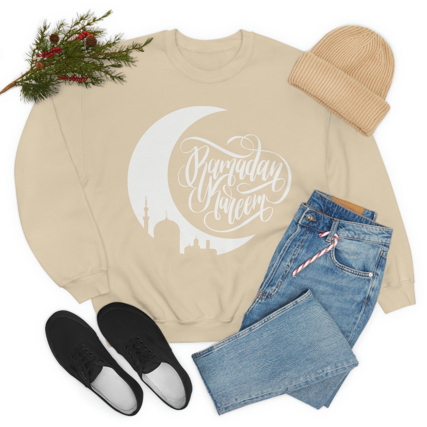Ramadan Kareem (Style 5) - Unisex Heavy Blend™ Crewneck Sweatshirt