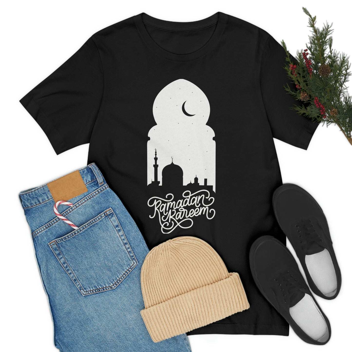 Ramadan Kareem (Style 3) - Unisex Heavy Cotton Tee