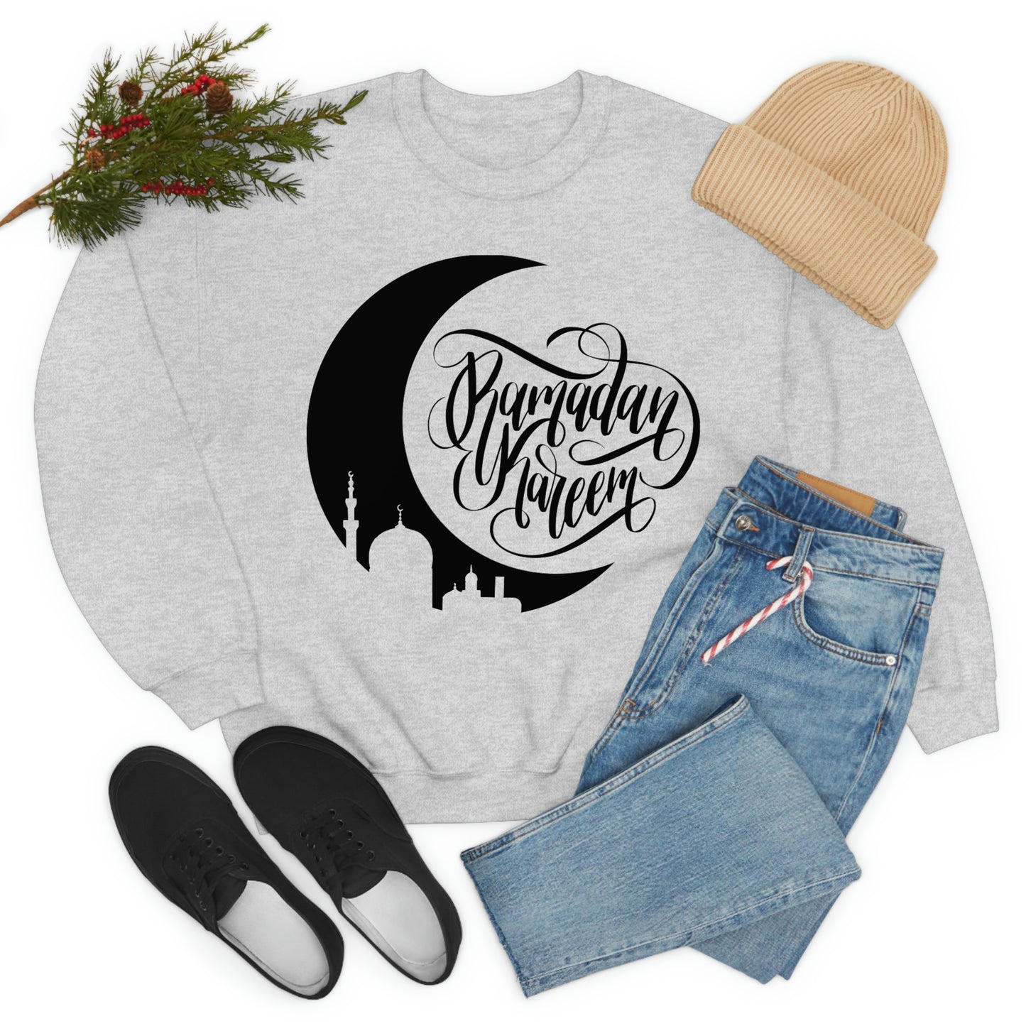 Ramadan Kareem (Style 5) - Unisex Heavy Blend™ Crewneck Sweatshirt