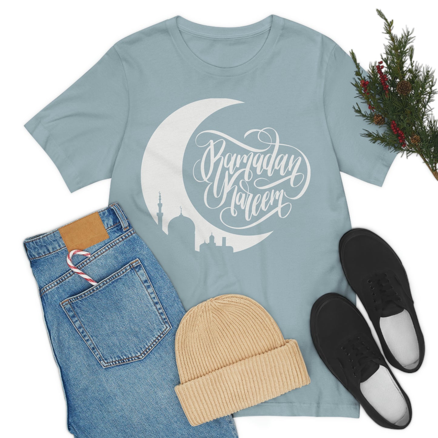 Ramadan Kareem (Style 5) - Unisex Heavy Cotton Tee