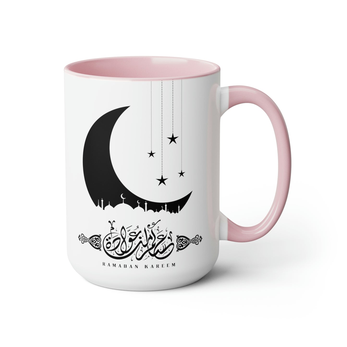 Ramadan Kareem - Two-Tone Coffee Mugs, 15oz