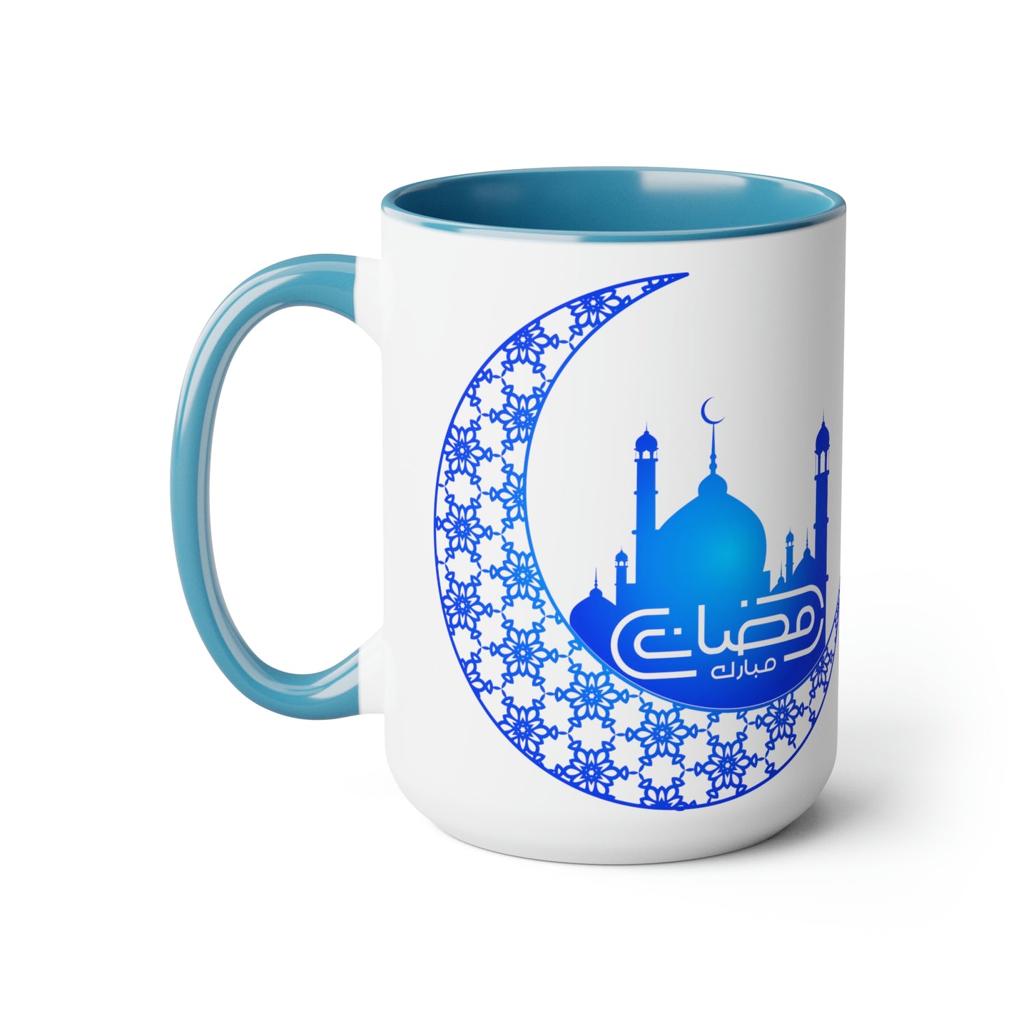 Ramadan Kareem - Two-Tone Coffee Mugs, 15oz